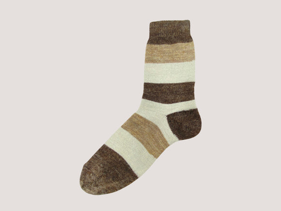 Alpaka Socken Soft Stripes
